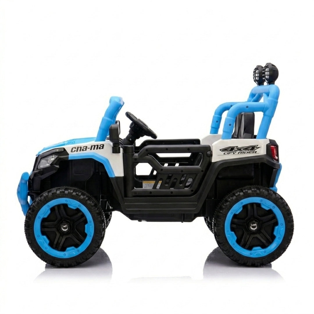 Kids' Adventure 4x4 Electric Off-Road Jeep - Model BLK219
