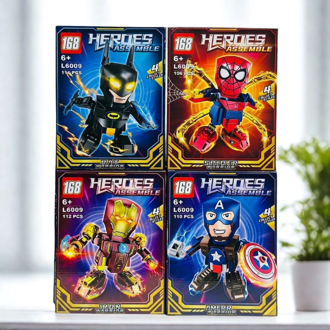 168 Heroes Assemble Building Block Set — L6009