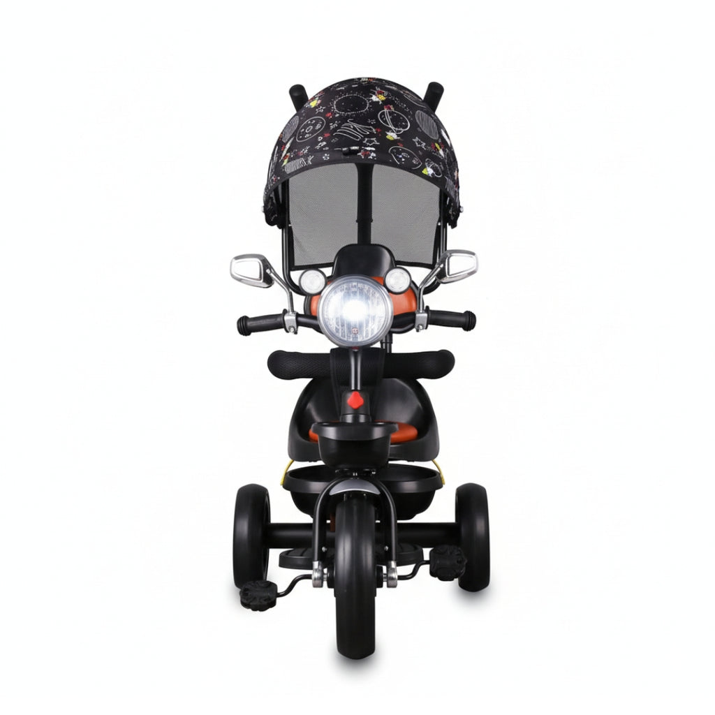 Kids Tricycle With Sun Shade & Push Handle - Model TR10058