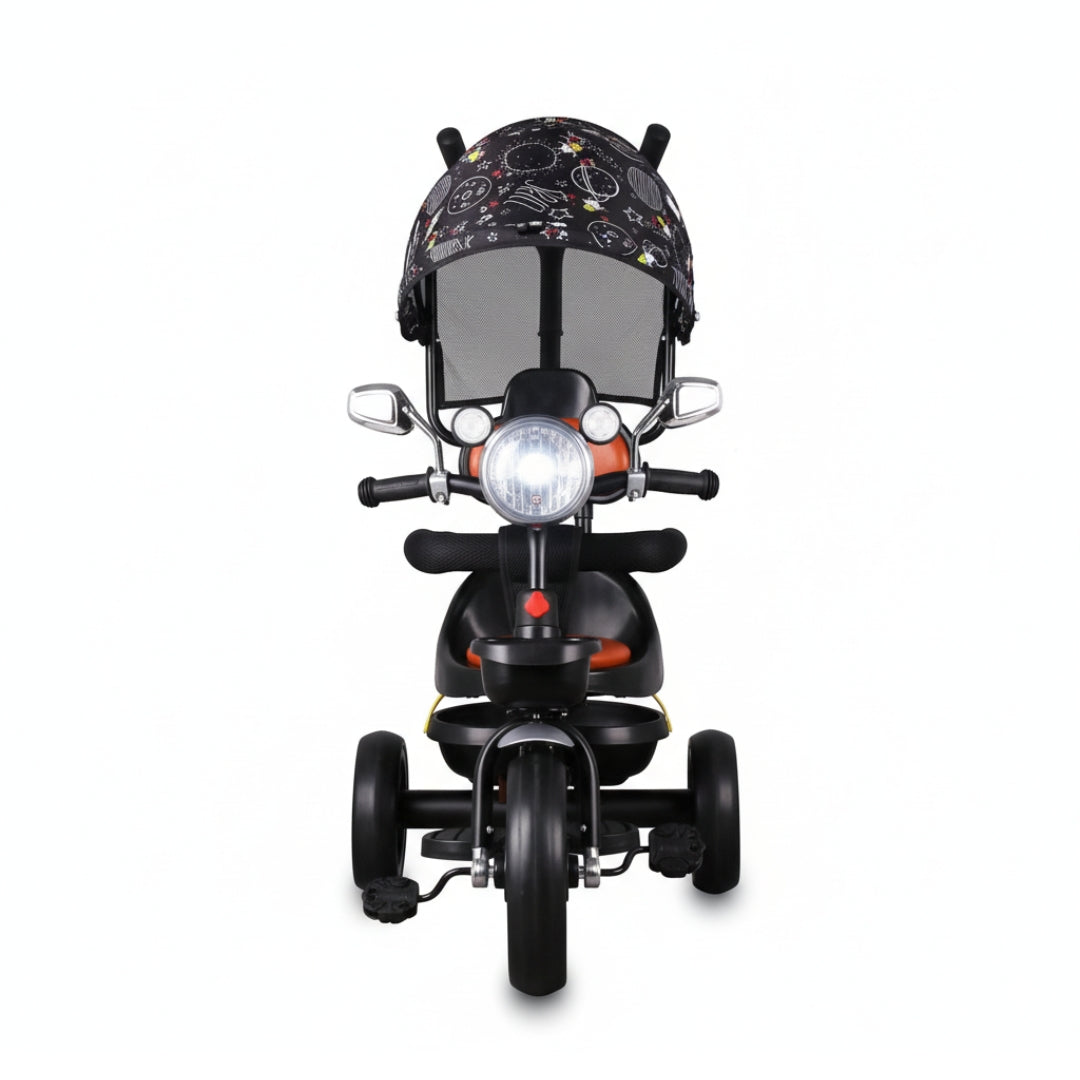 Kids Tricycle With Sun Shade & Push Handle - Model TR10058