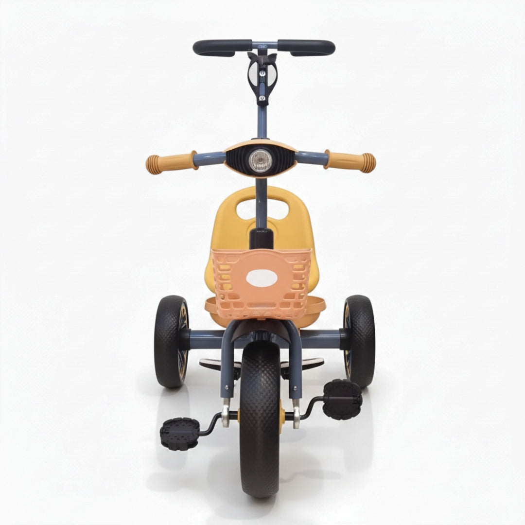 Kids Trike With Parent Push Handle - Model Arrow 208 - Grey