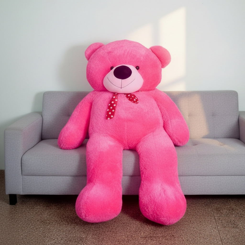 Giant Teddy Bear - 6 Feet (Hot Pink)