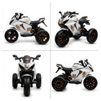 Kids' Sporty Electric Ride-On Motorcycle-UK1688
