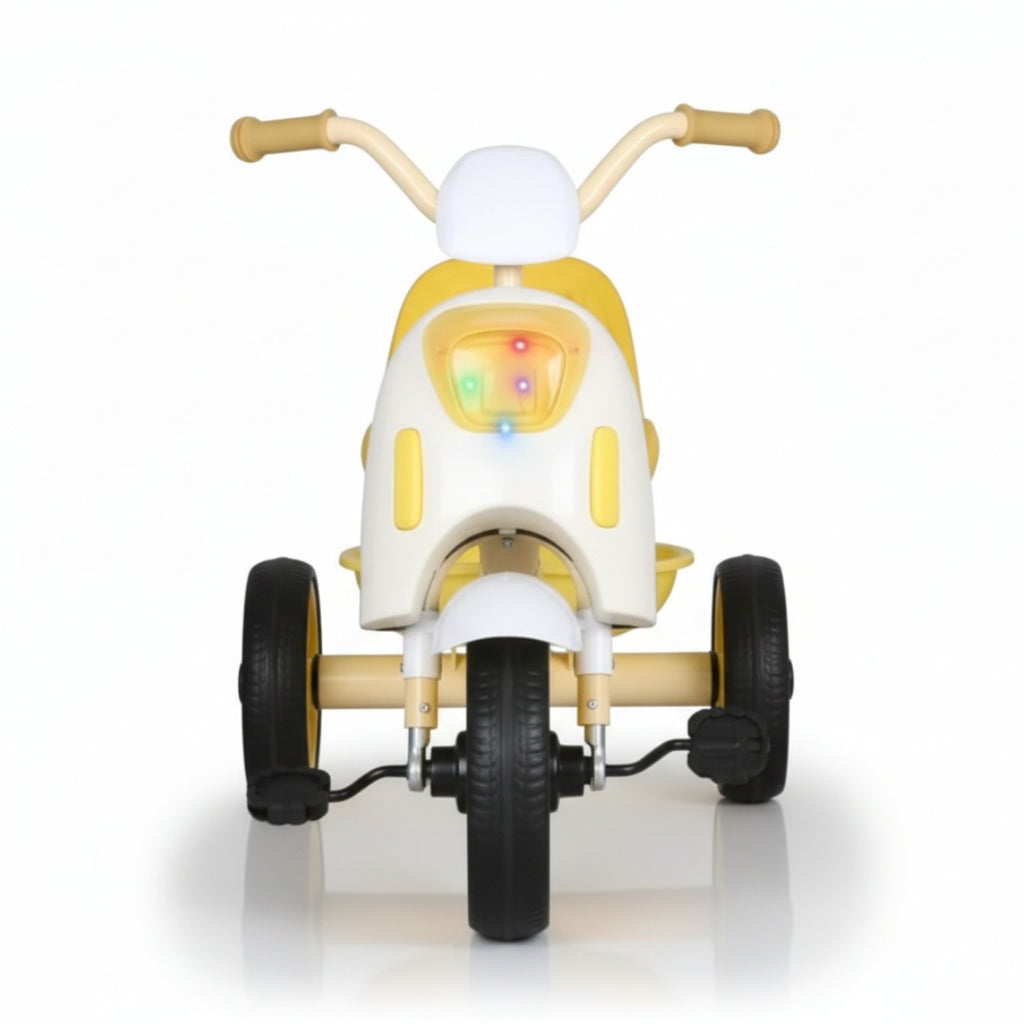 Kids Trike with Storage Basket - Model Arrow M7 - Yellow