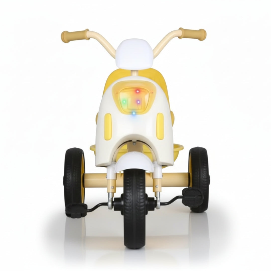Kids Trike with Storage Basket - Model Arrow M7 - Yellow
