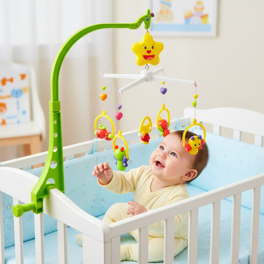 Musical Rotating Bed Bell For Newborn Baby