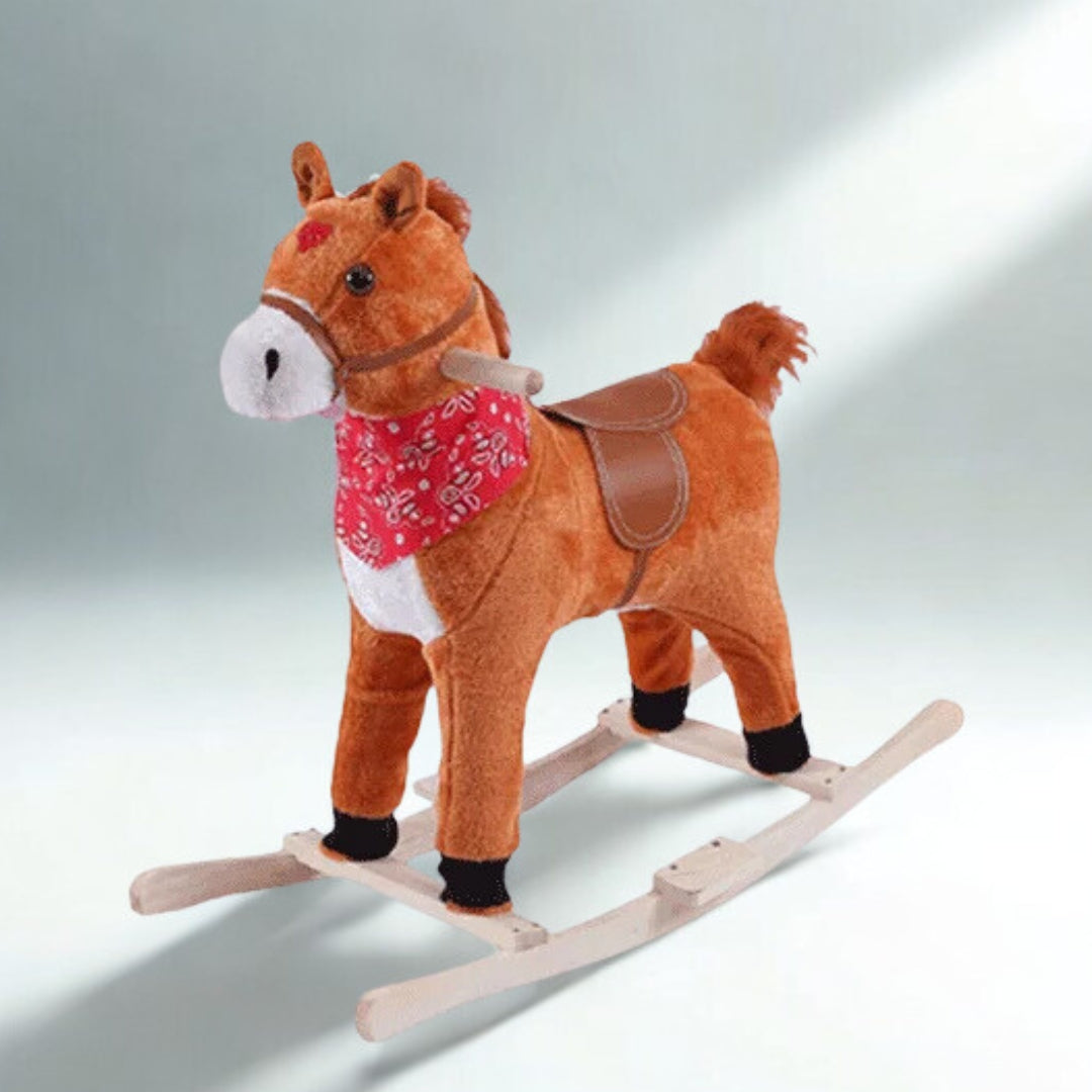 Classic Wooden Rocking Horse