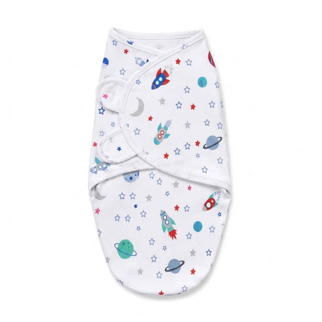 Chicco SwaddleMe Original Swaddle – Reduces Startle Reflex for Deeper Sleep | Starlight Galaxy (0-3M)
