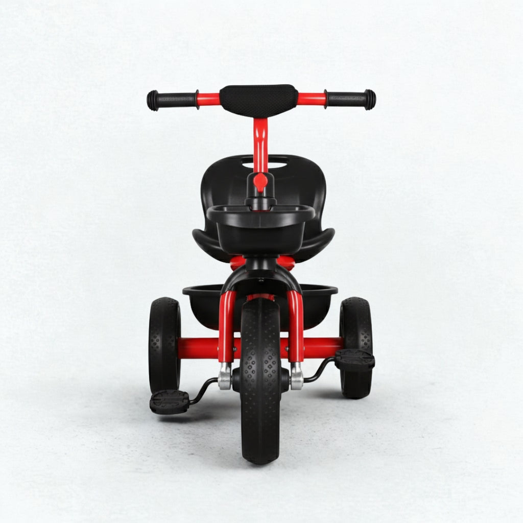 Kids Trike with Storage Basket - Model Arrow 125 - Red