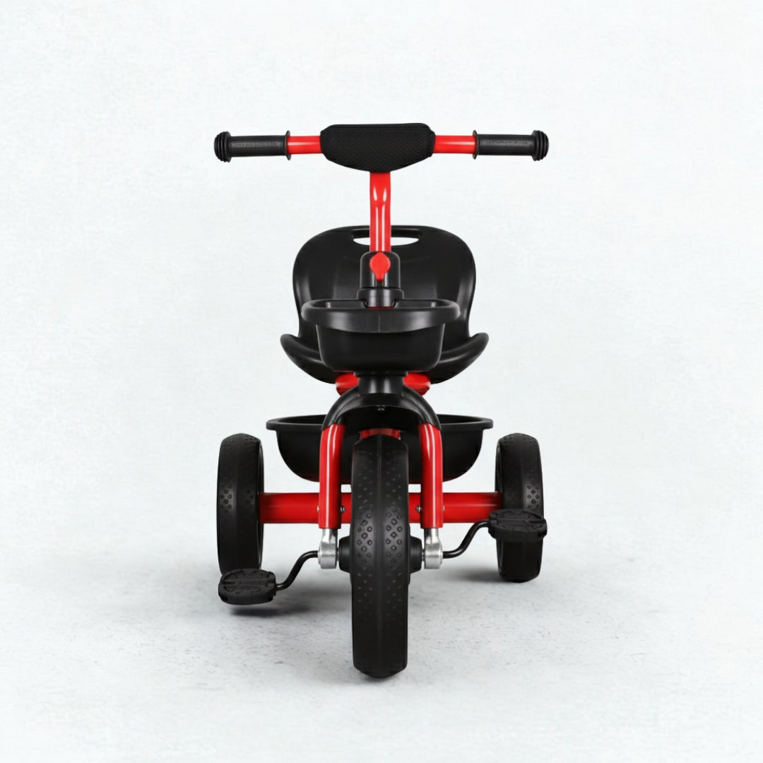 Kids Trike with Storage Basket - Model Arrow 125 - Red
