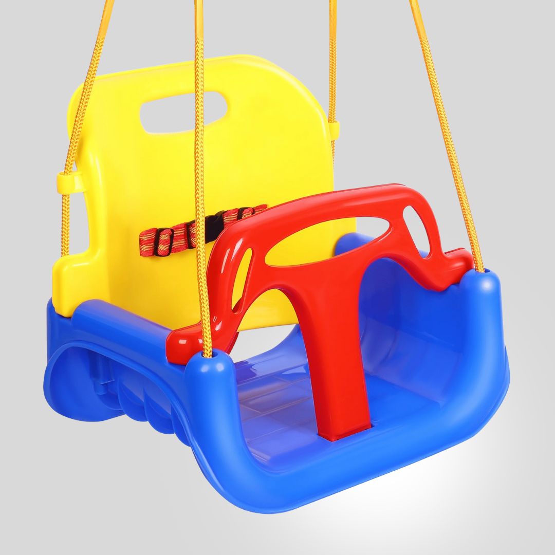 3-in-1 Baby Swing Seat with Hanging Strap for Kids