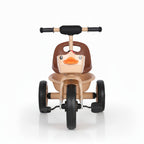 Kids Trike with Storage Basket - Model Arrow 127 - Beige