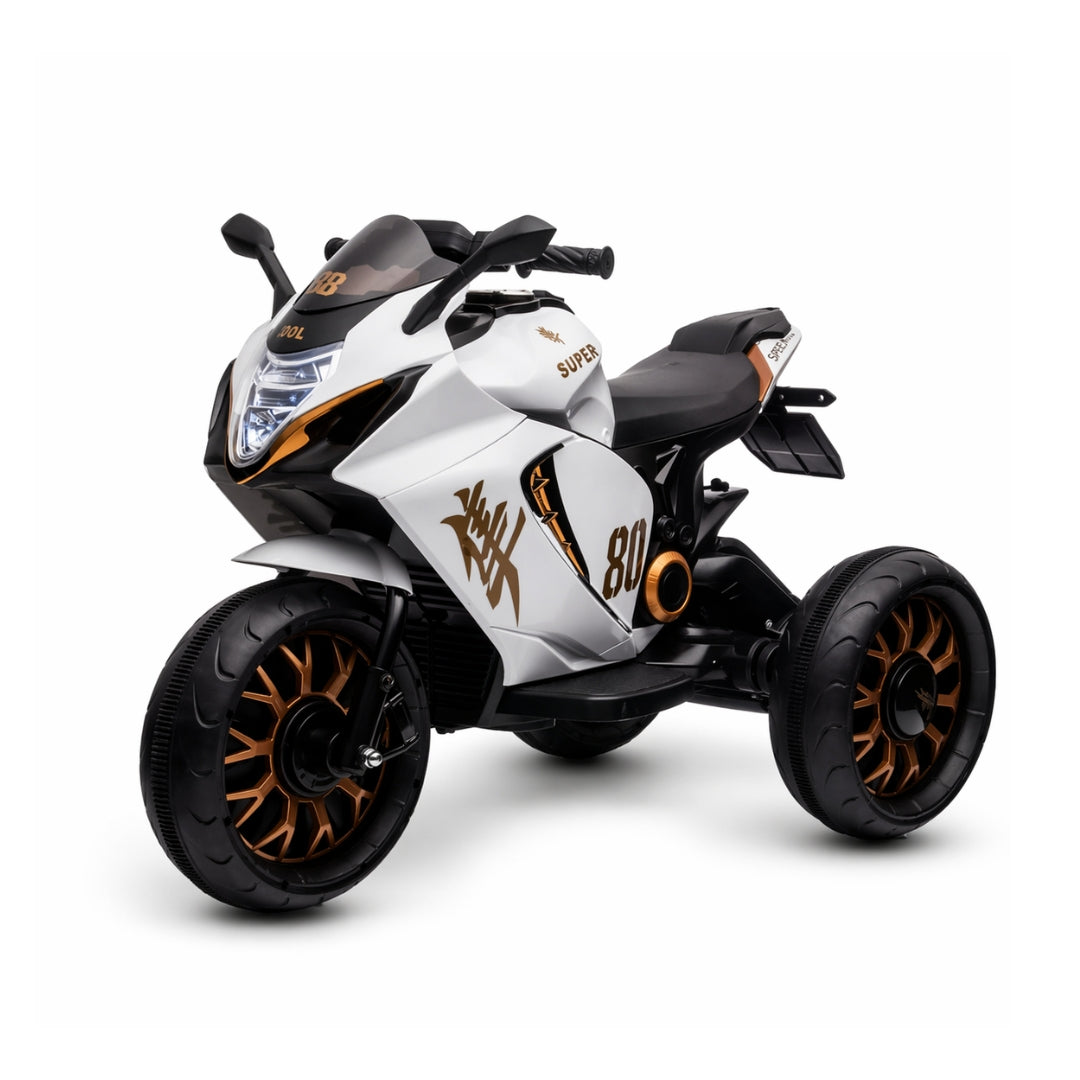 Kids' Sporty Electric Ride-On Motorcycle-UK1688