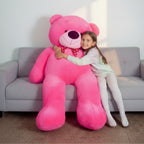 Giant Teddy Bear - 6 Feet (Hot Pink)