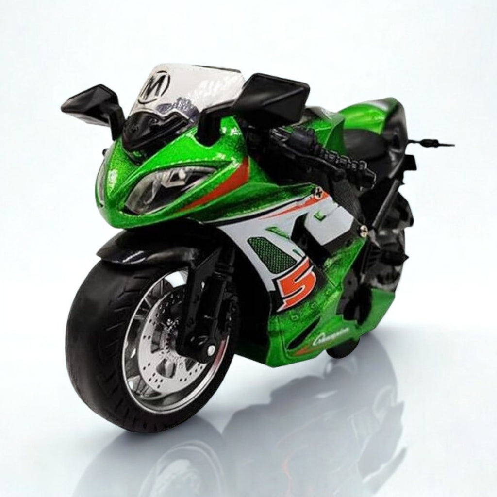 MY66 Metal Die Cast Toy Bike with Light and Sound