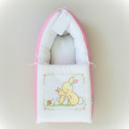 Bunny-Themed Sleeping Bag - Pink
