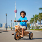 Kids Trike with Storage Basket - Model Arrow 127 - Beige