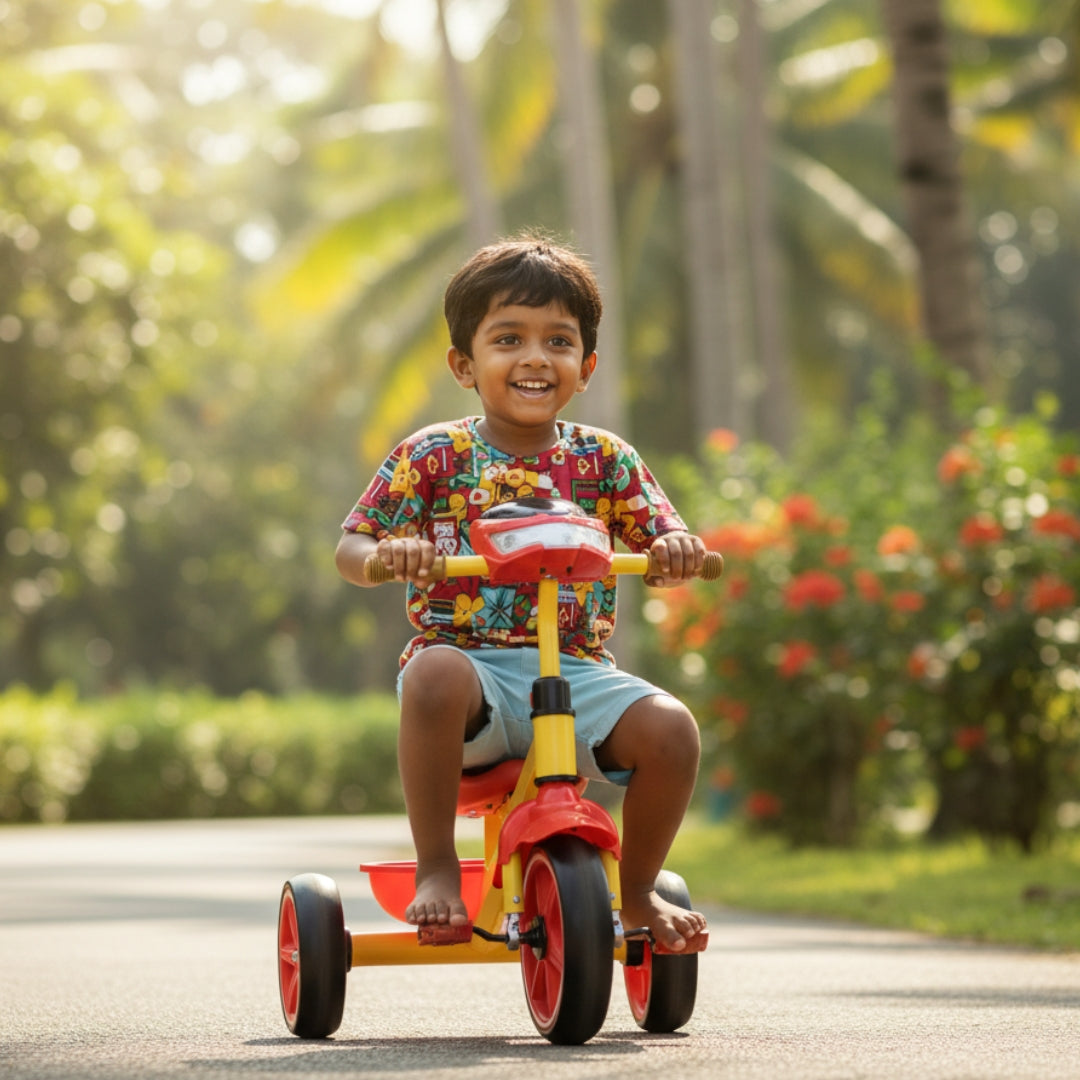 Red & Yellow Children's Tricycle