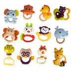Animal-Shaped Baby Teething Toys – 12-Piece Set
