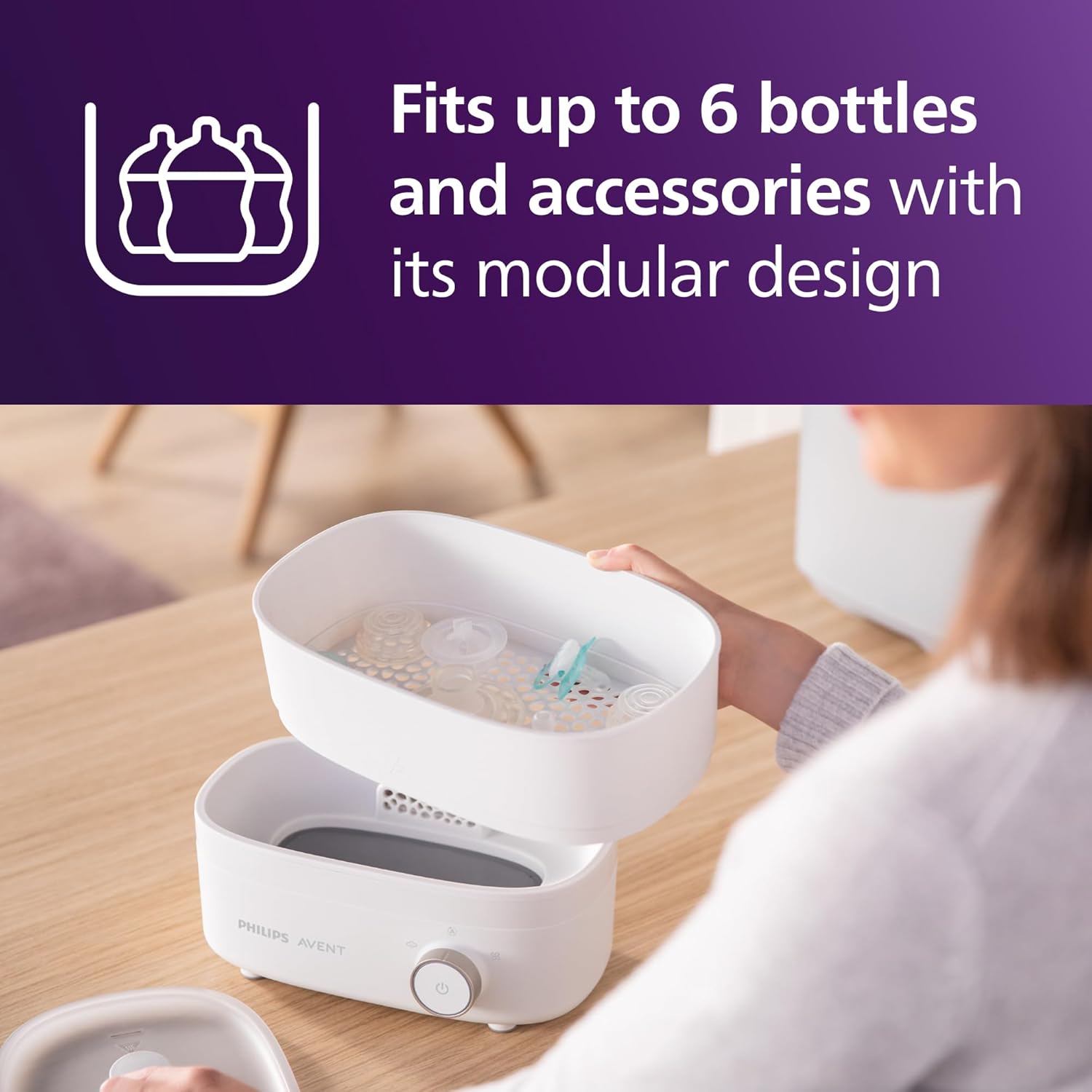 Philips Avent Premium Electric Steam Sterilizer with Dryer