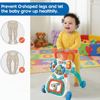 3-in-1 Musical Baby Walker & Activity Center