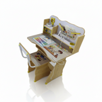 Height-Adjustable Childrens Desk & Chair Set