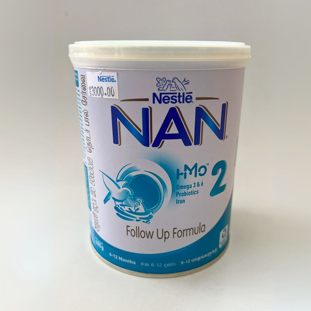 Nestle NAN 2 HMO Follow-Up Formula (6-12 Months) - 400g Tin