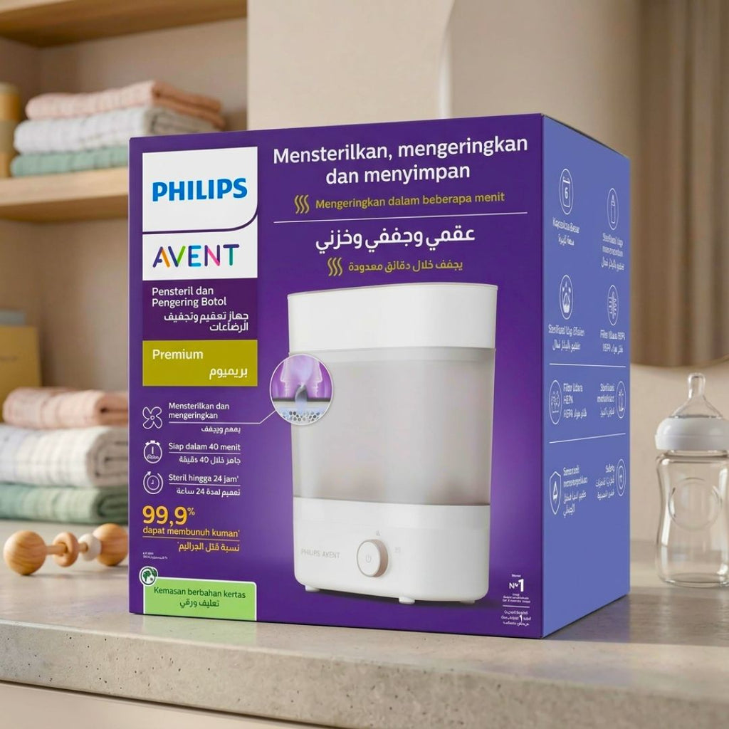 Philips Avent Premium Electric Steam Sterilizer with Dryer