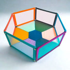 Baby Play Pen with Mattress - Six Panel