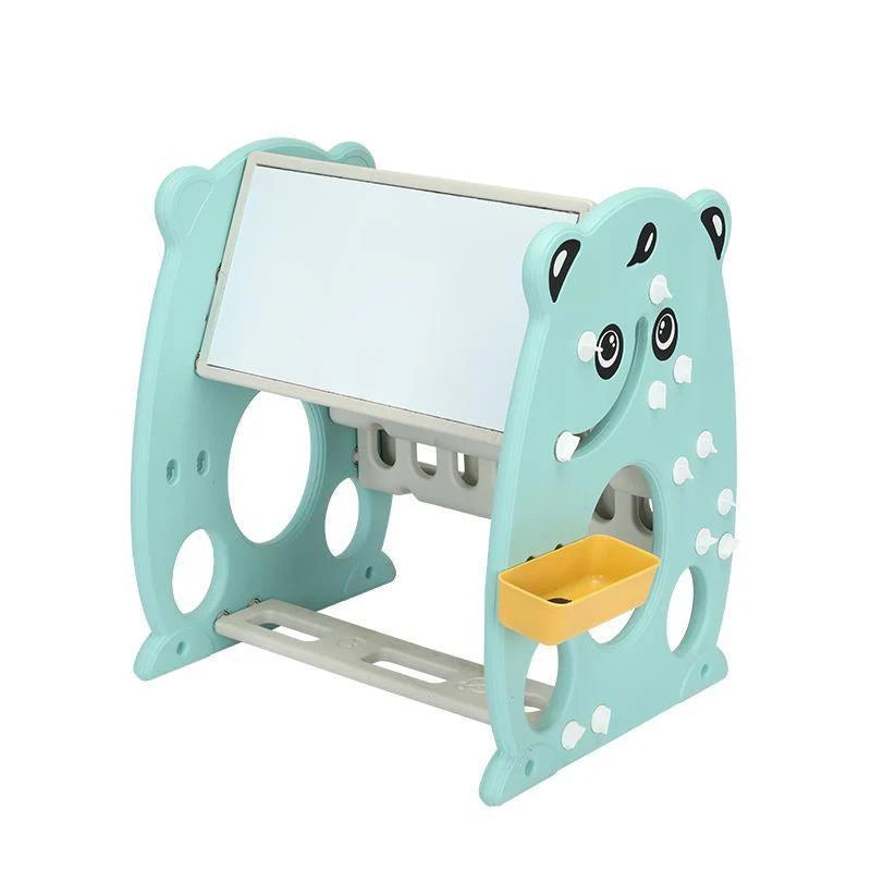 3-in-1 Multifunctional Kids Bookshelf, Drawing Board, and Study Table with Chair - Model LMCH202