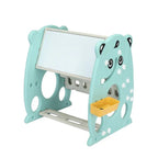 3-in-1 Multifunctional Kids Bookshelf, Drawing Board, and Study Table with Chair - Model LMCH202