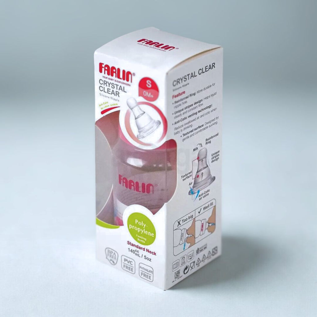 Farlin's Baby Feeding Bottle - 140ml - 0M+