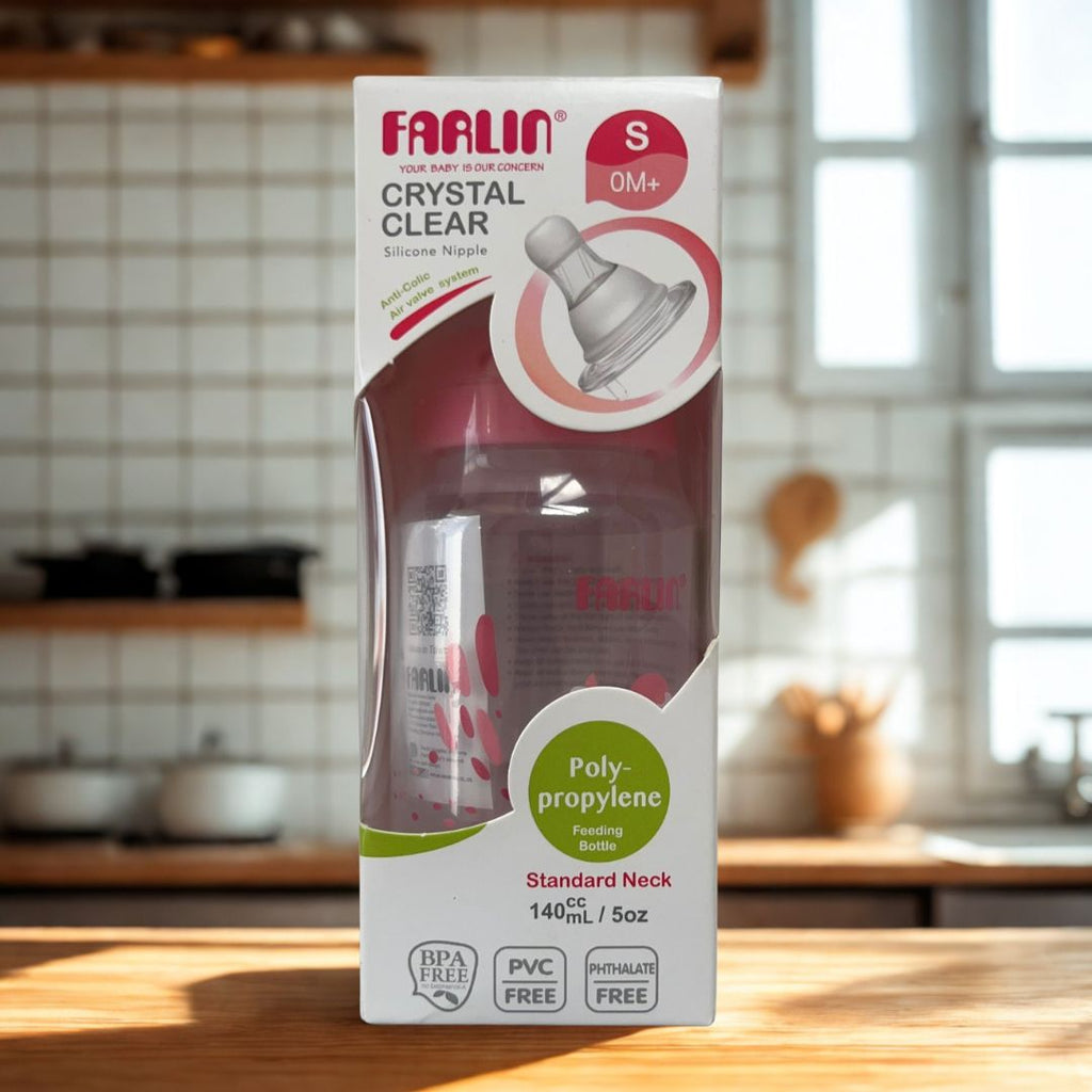 Farlin's Baby Feeding Bottle - 140ml - 0M+