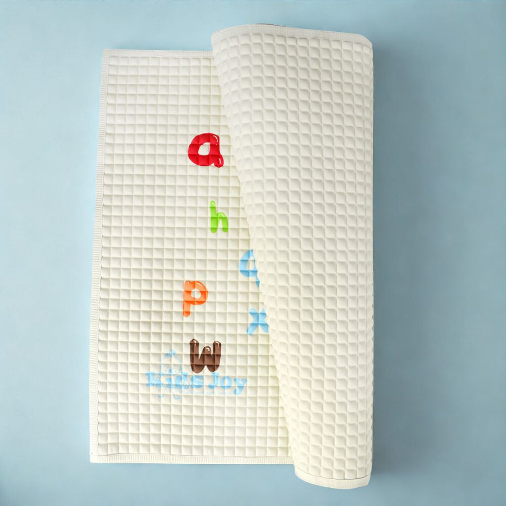 Kids Joy Air Filled Rubber Cot Sheet Printed (60 X 45)cm