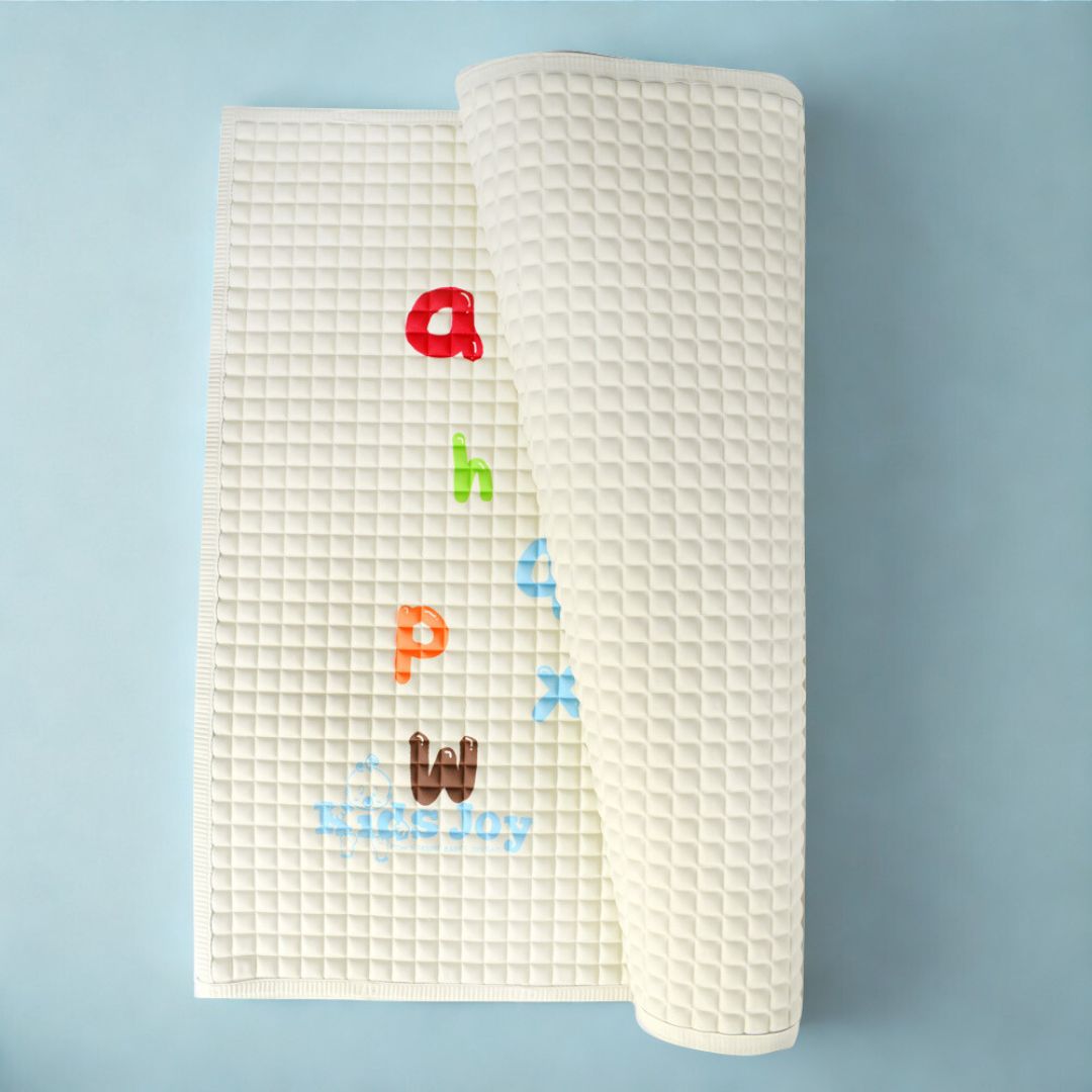 Kids Joy Air Filled Rubber Cot Sheet Printed (60 X 45)cm