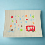 Kids Joy Air Filled Rubber Cot Sheet Printed (60 X 45)cm