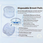 Sun Delight Disposable Breast Pads 24 Pcs Pack