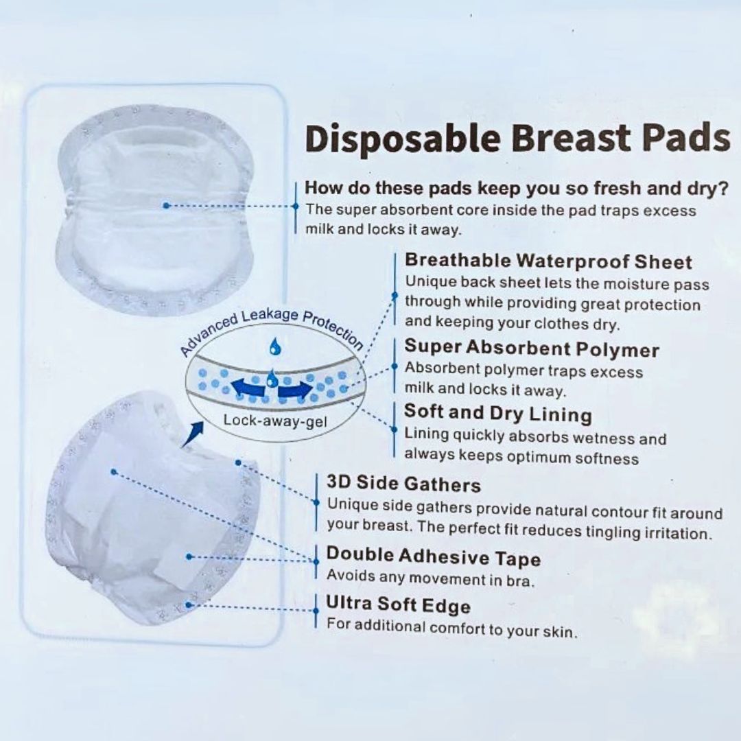 Sun Delight Disposable Breast Pads 24 Pcs Pack
