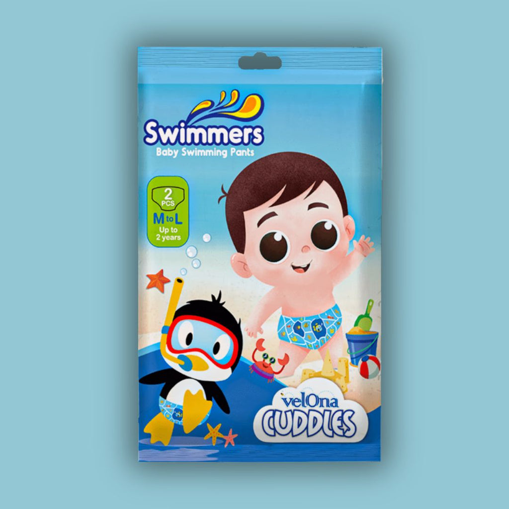 Velona Cuddles Lital Swimmers - Large - 2Pcs Pack