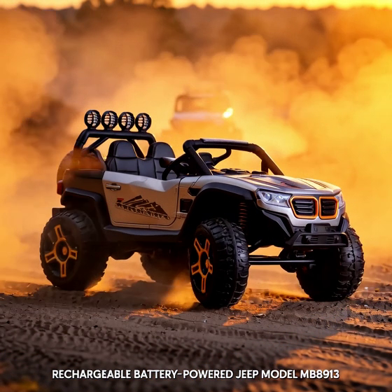 Rechargeable Battery-powered jeep Model MB8913