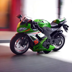 MY66 Metal Die Cast Toy Bike with Light and Sound